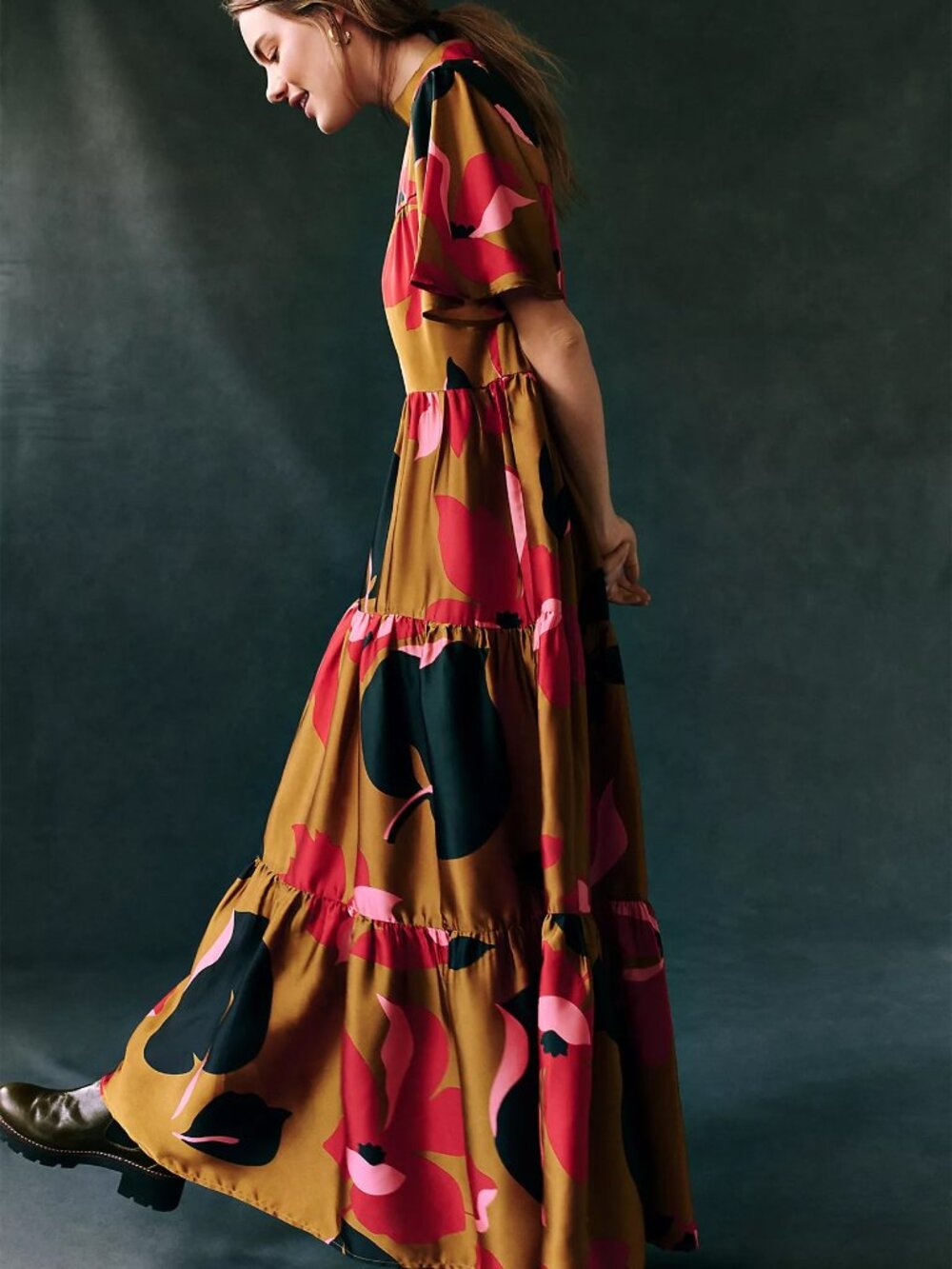 Corey Lynn Calter Gianna Tiered Maxi Dress